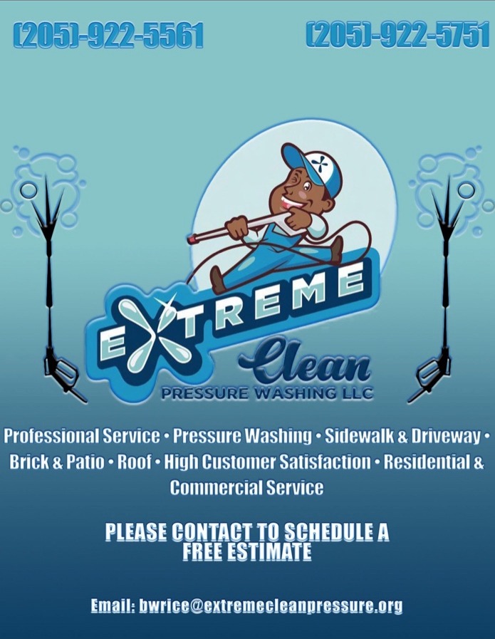 Extreme Clean Pressure Washing LLC business card